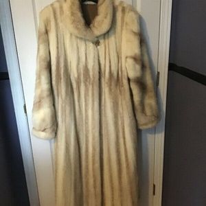 Mink fur coat